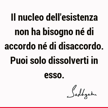 Il nucleo dell