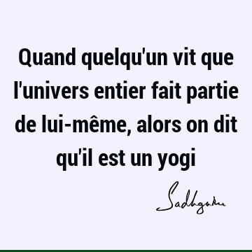 Quand quelqu